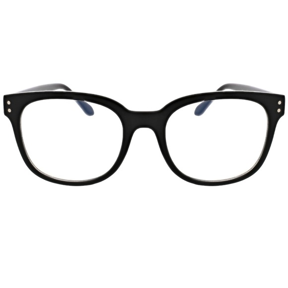 Flower Eyewear Blue Light Blocking Glasses, Style Hazel, Black - Picture 2 of 5